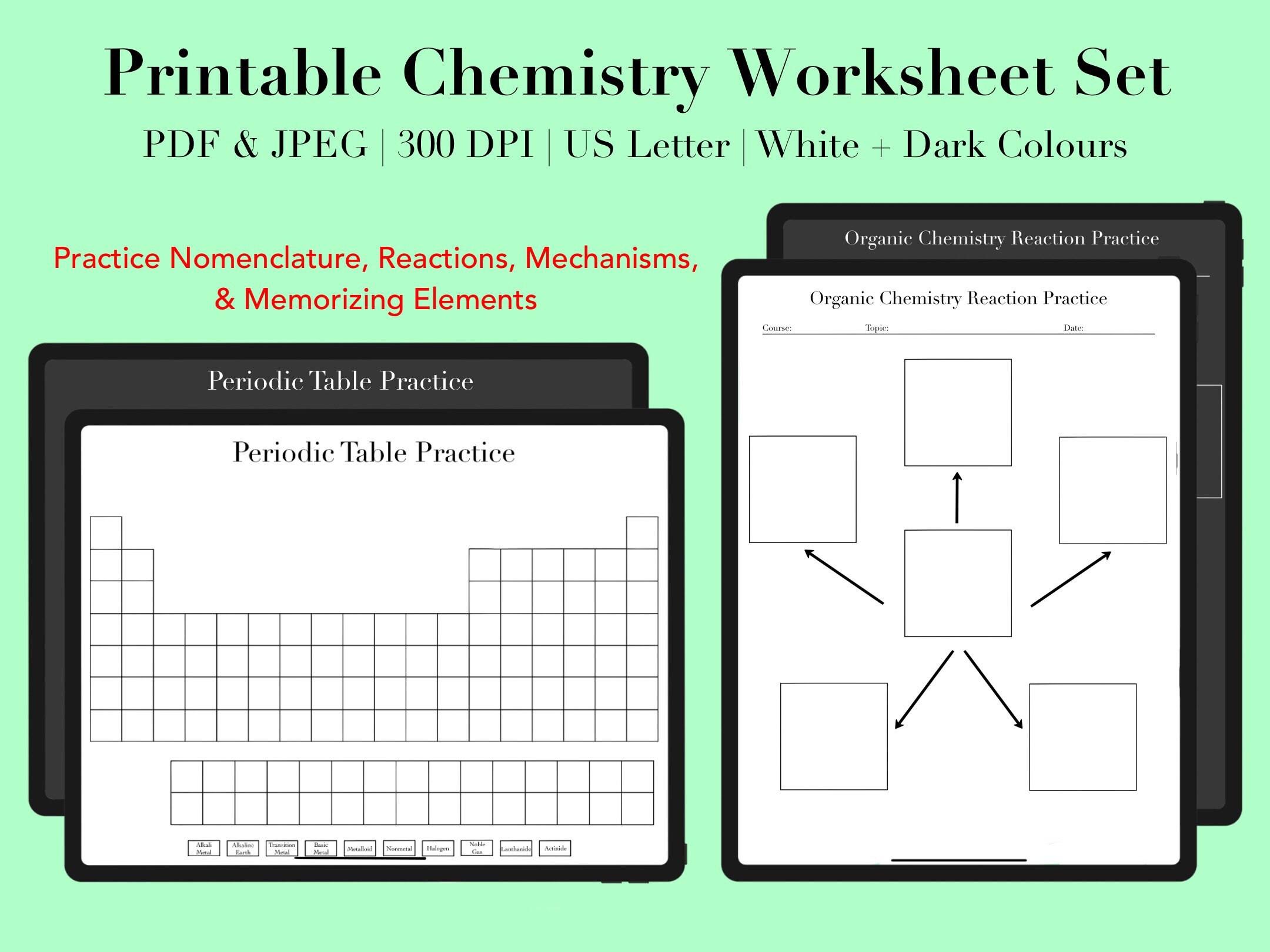 30+ Periodic Table Of Elements Worksheet Pdf