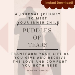 Healing The Inner Child- Journal -Emotional Health- Worksheets for Adults- Self Esteem- Self Help- Nurture Your Inner Child- Self-Care