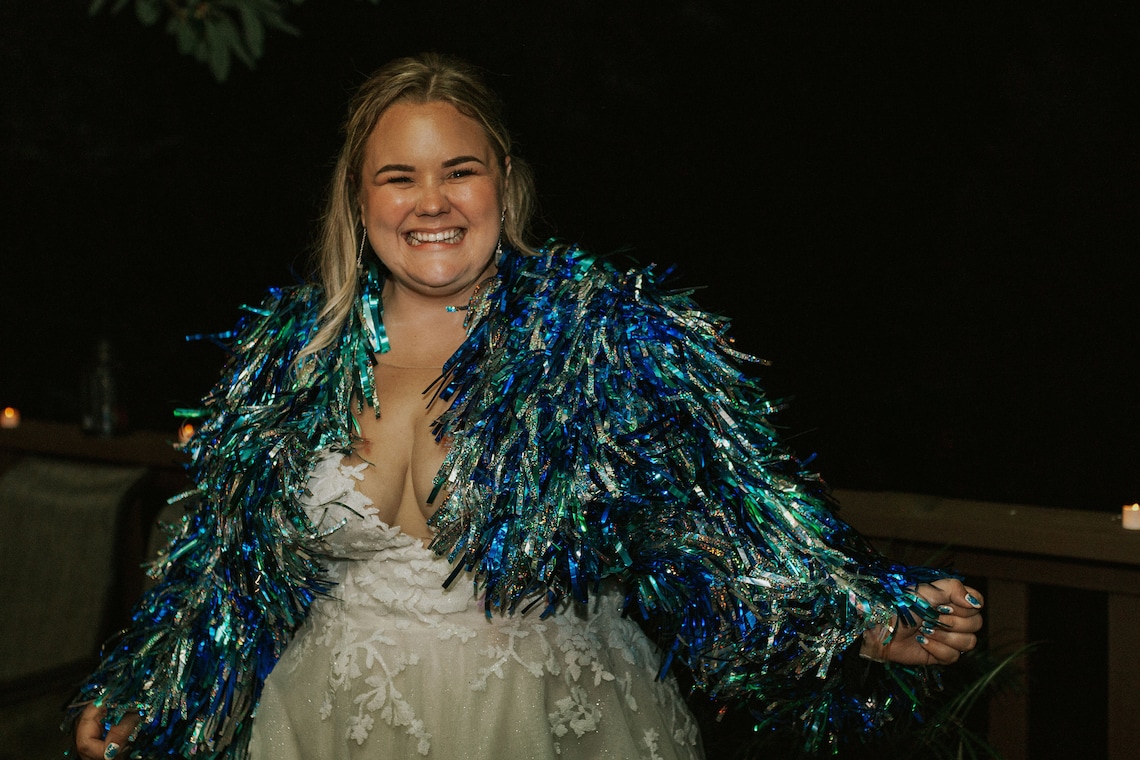 Custom Order Handmade Tinsel Fringe Jacket Etsy