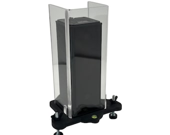Leveling Stand and Protective Shield for Square Golf Launch Monitor (Heat Proof)