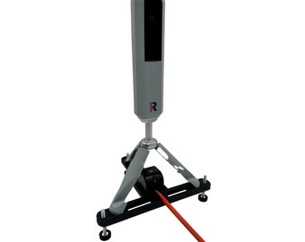 Base de alineación y nivelación de golf Rapsodo MLM2PRO (solo base) - Compatible con láser y varilla de alineación (resistente al calor - Uso en exteriores e interiores)