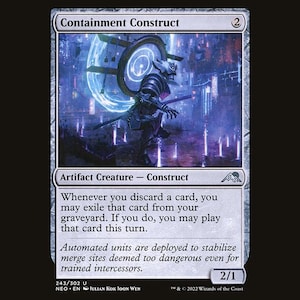 Einklemmungs-Konstrukt - Kamigawa: Neon Dynasty FOIL Artist Proof Karte