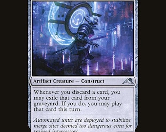 Construcción de contención - Kamigawa: Tarjeta de prueba de artista FOIL de Neon Dynasty