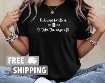 Mahjong T-Shirt, Nothing Beats a Tiny Crak, Game Tee, Mahjong Tile Shirt