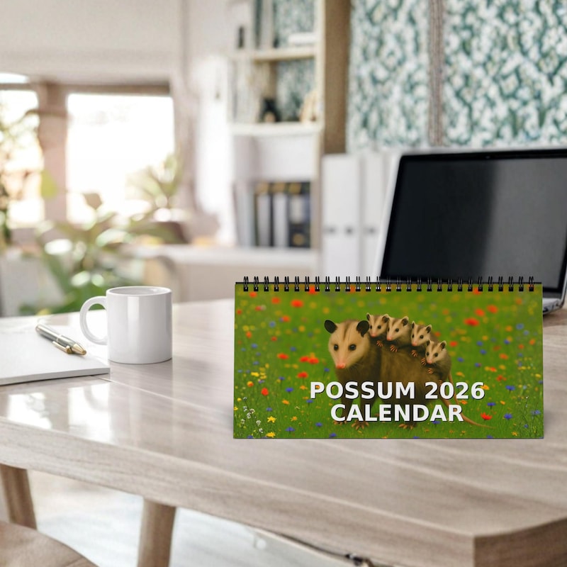 Small 2026 Desk Calendars Etsy