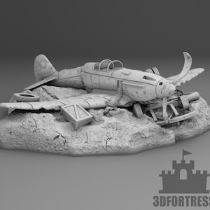 VechterWW2_Yak3_Destroyed