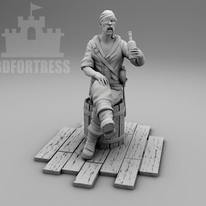The pirate  STL