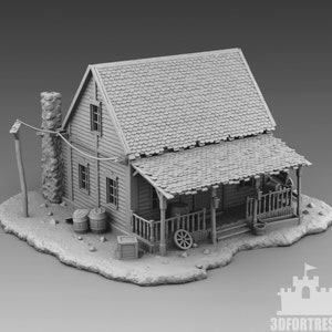 Small Wild West house
