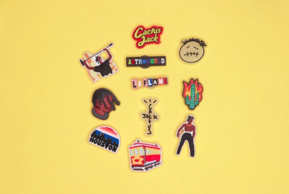 travis scott croc charms