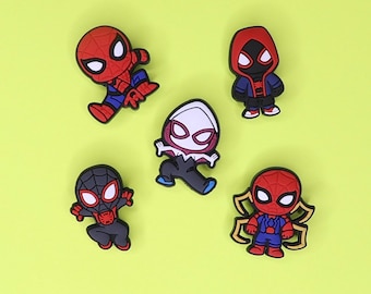 SpiderMan Shoe Charms - Marvel Shoe Charms - Cool Shoe Add-Ons