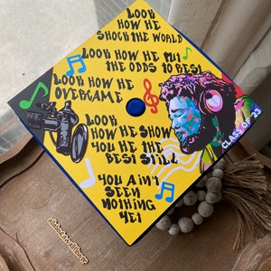 Rod Wave Grad Cap 127 Rodney Wave Graduation Topper, Rodney Wave Graduation Cap, Rodney ...