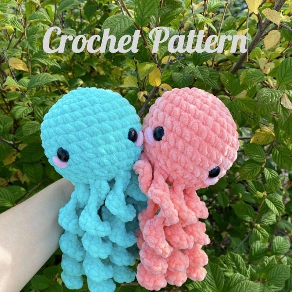 Crochet Octopus Pattern | Beginner Friendly Pattern | PDF Download