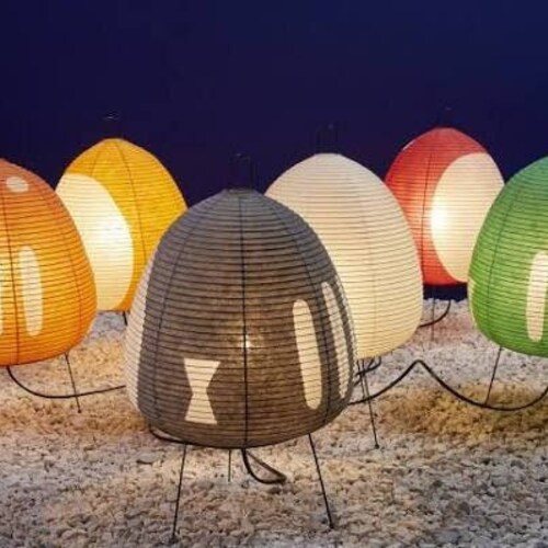 Japanese Paper Lamprice Paper Table Lamp Japanese Style Etsy