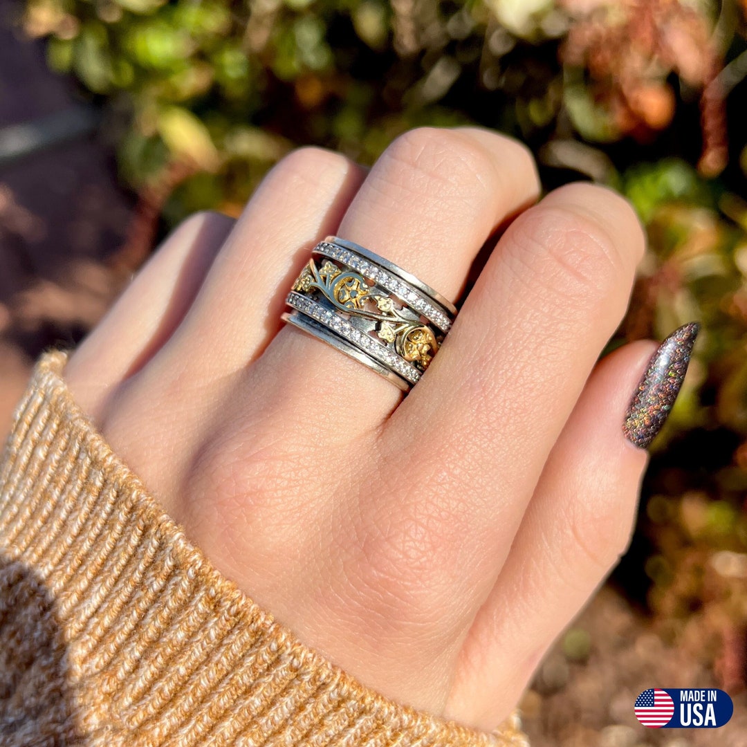 Handmade, Unique, & Hypoallergenic 925 Sterling Silver and 14K