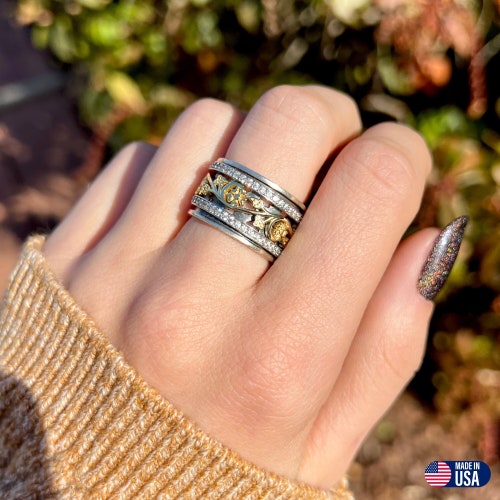 Handmade, Unique, & Hypoallergenic 925 Sterling Silver and 14K