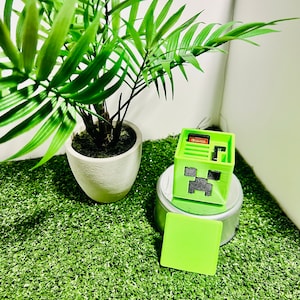 Minecraft-Inspired Games and Micro SD Holder