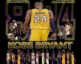 Kobe Bryant Retro Canvas