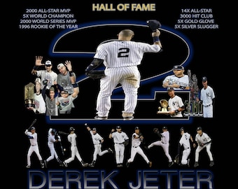 Derek Jeter Retro Canvas