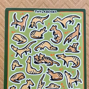 Thylabean Sticker Sheet