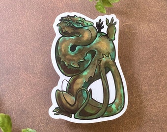 Tarnished Dragon Sticker