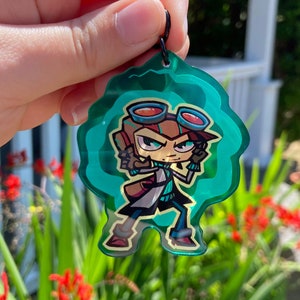Psychonauts Inspired Keychain