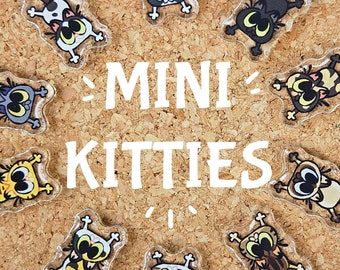 Mini Cat Phone Charm