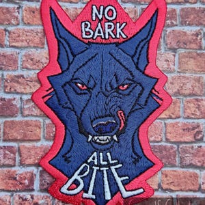 BARK BITE Iron-On Patch