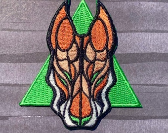 Four Eyes Iron-On Patch