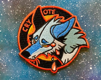 Cry-ote Iron-On Patch