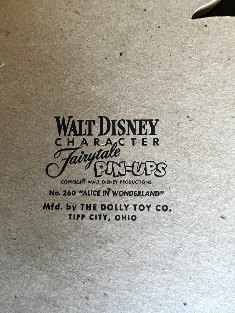Vintage Walt Disney Wall Decor Etsy