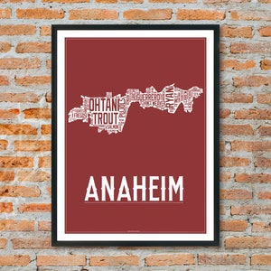 Angels Map Poster