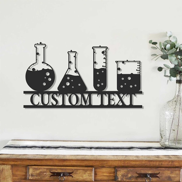 Chemistry Decor Etsy