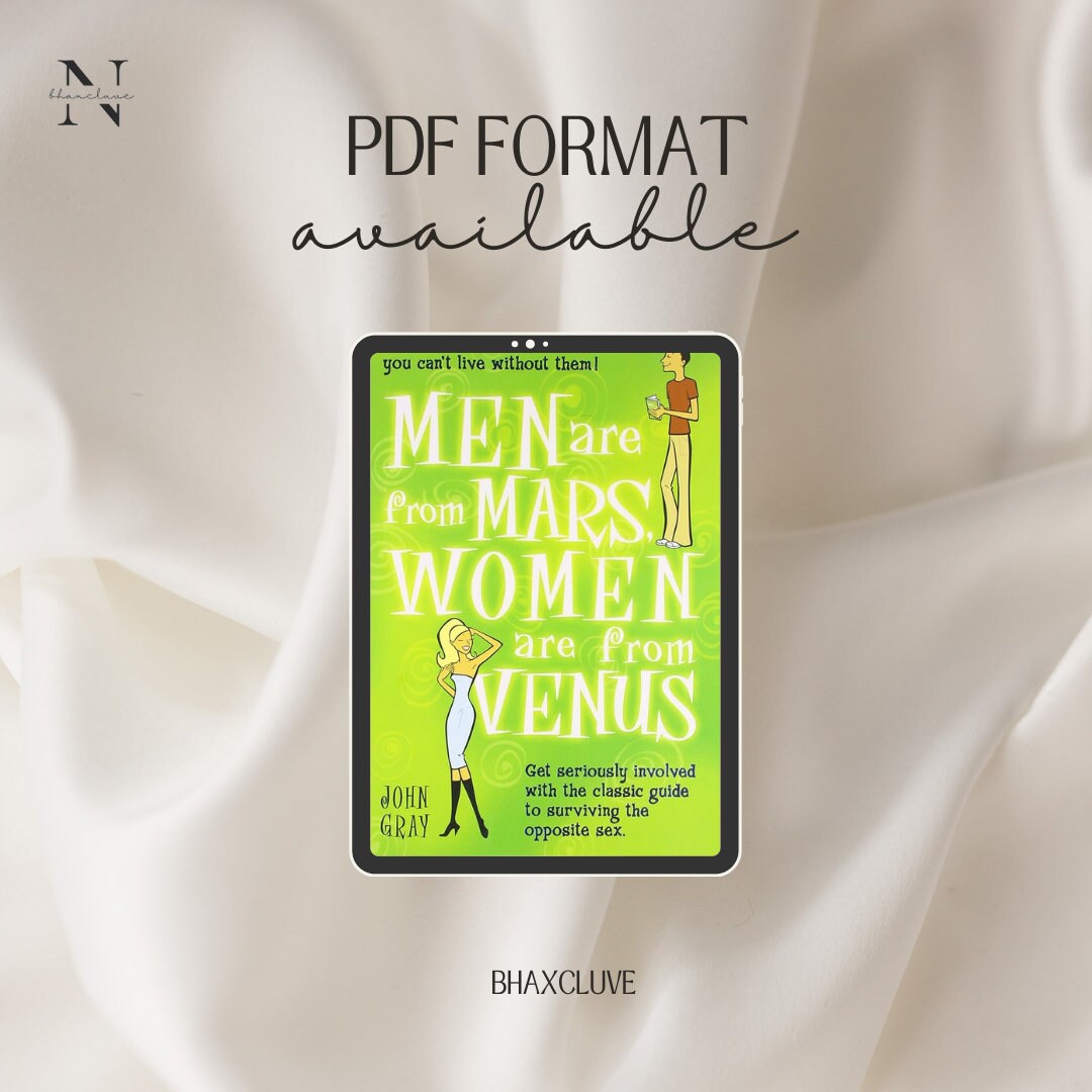 Men Are From Mars, Women Are From Venus | Self Help | Psychology | PDF ...