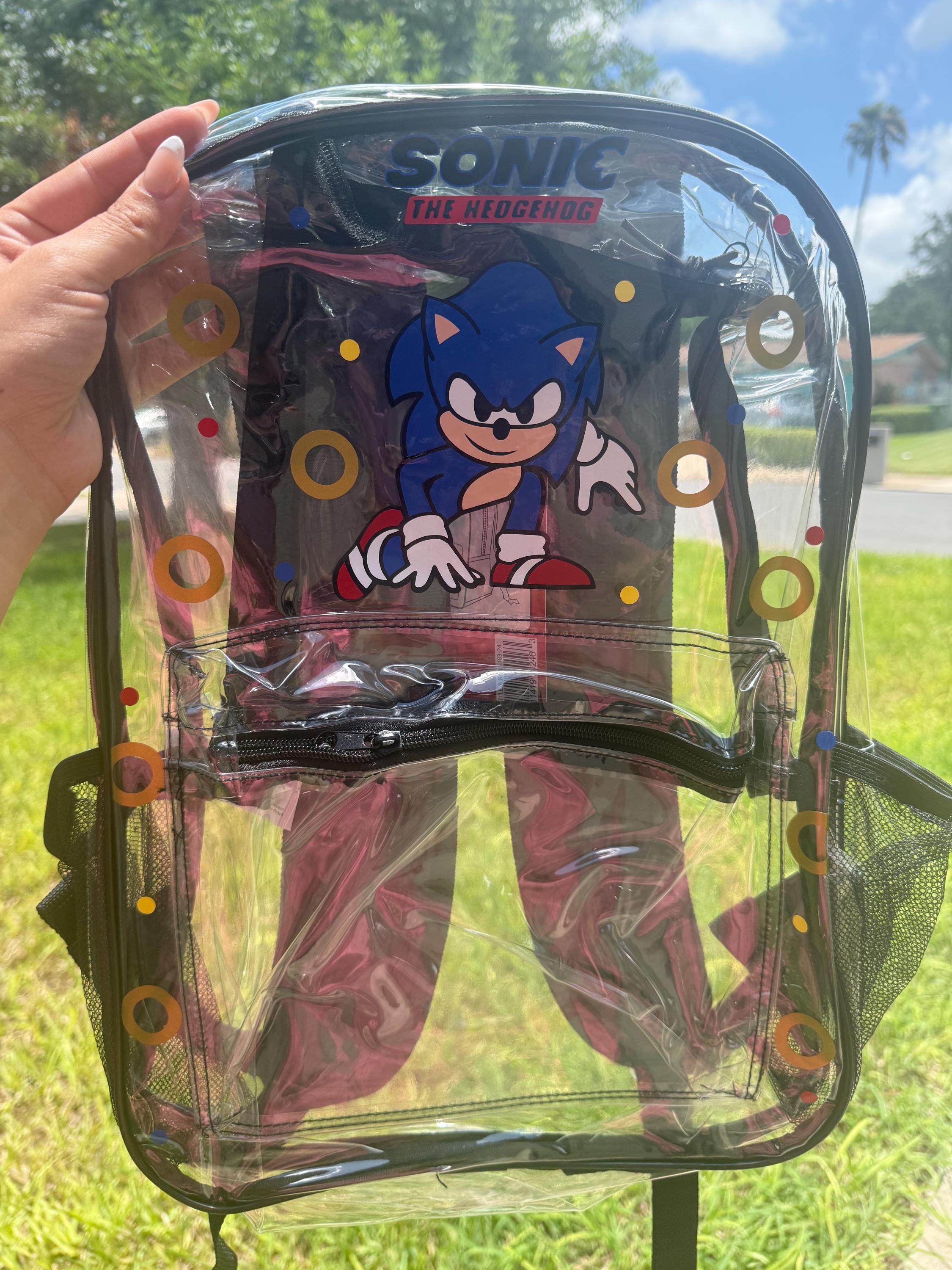 Sonic Transparent Backpack - Etsy