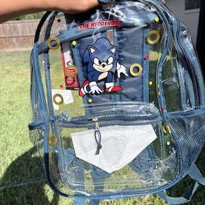 Sonic Transparent backpack