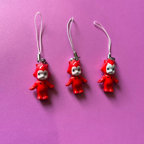 Charm de bebé diablo (¡listo para enviar!)