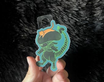 Lil Alien Xenomorph Sticker