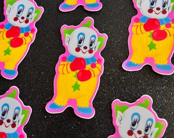 Cutie Clown from Outer Space Vinyl Sticker