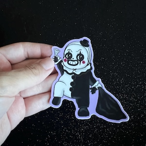 Spooky Clown Vinyl Sticker