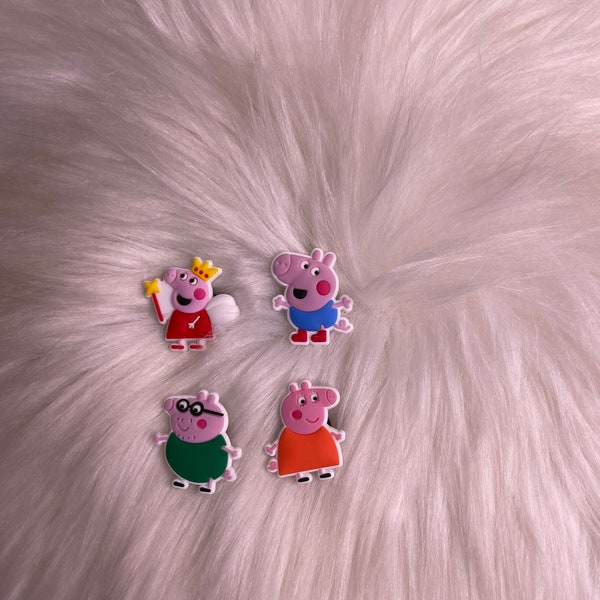 Peppa Pig Croc Charms