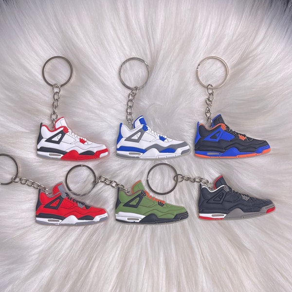 Mini sneaker keychain/2D mini sneaker AJ 4