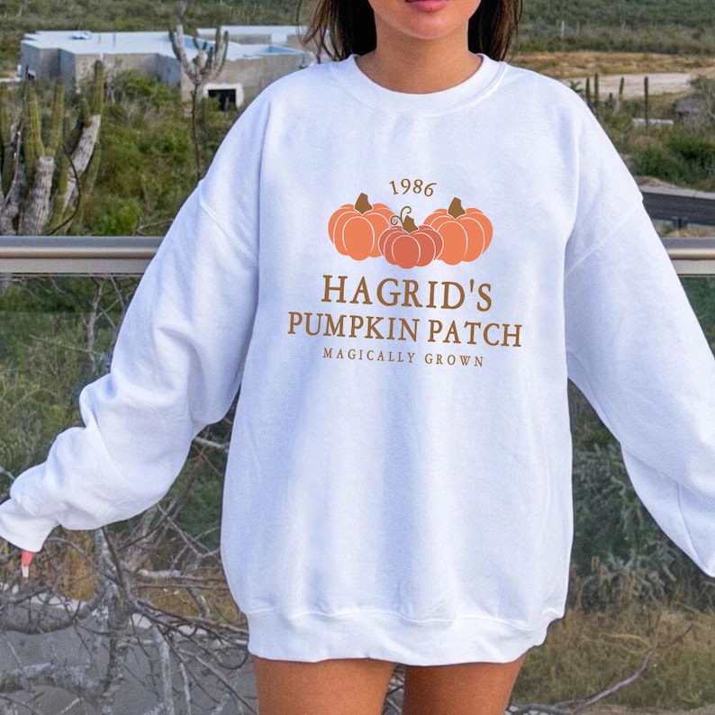Hagrid s Pumpkin Patch Sweatshirt Fall Shirt Family Etsy free-hagrid-silhouette-svg-svgdeal