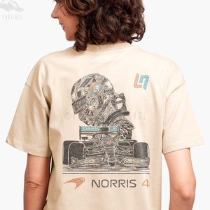 Handmade Mclaren F1 Shirt – Custom Lando Norris Merch