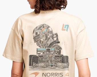 Handmade Mclaren F1 Shirt – Custom Lando Norris Merch