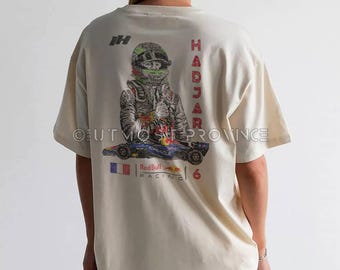 Handmade Red Bull F1 Shirt Inspired by Isack Hadjar
