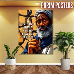Book of Esther Printable Poster Set Esther Wall Art Christian Printable Decor Bible Verse Digital Download Faith-Based Poster Decorations