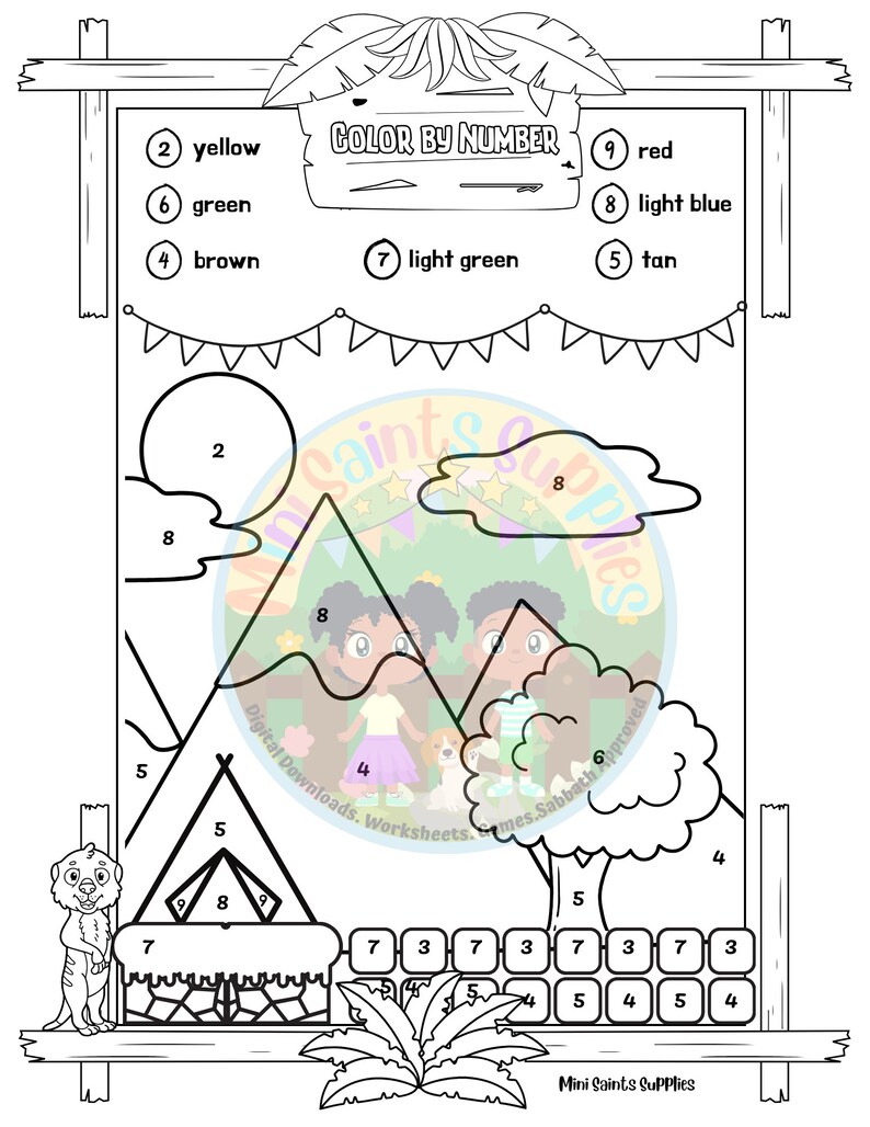 Sukkot Preschool Feast of Tabernacles Biblical Fall Feast Days Workbook ...