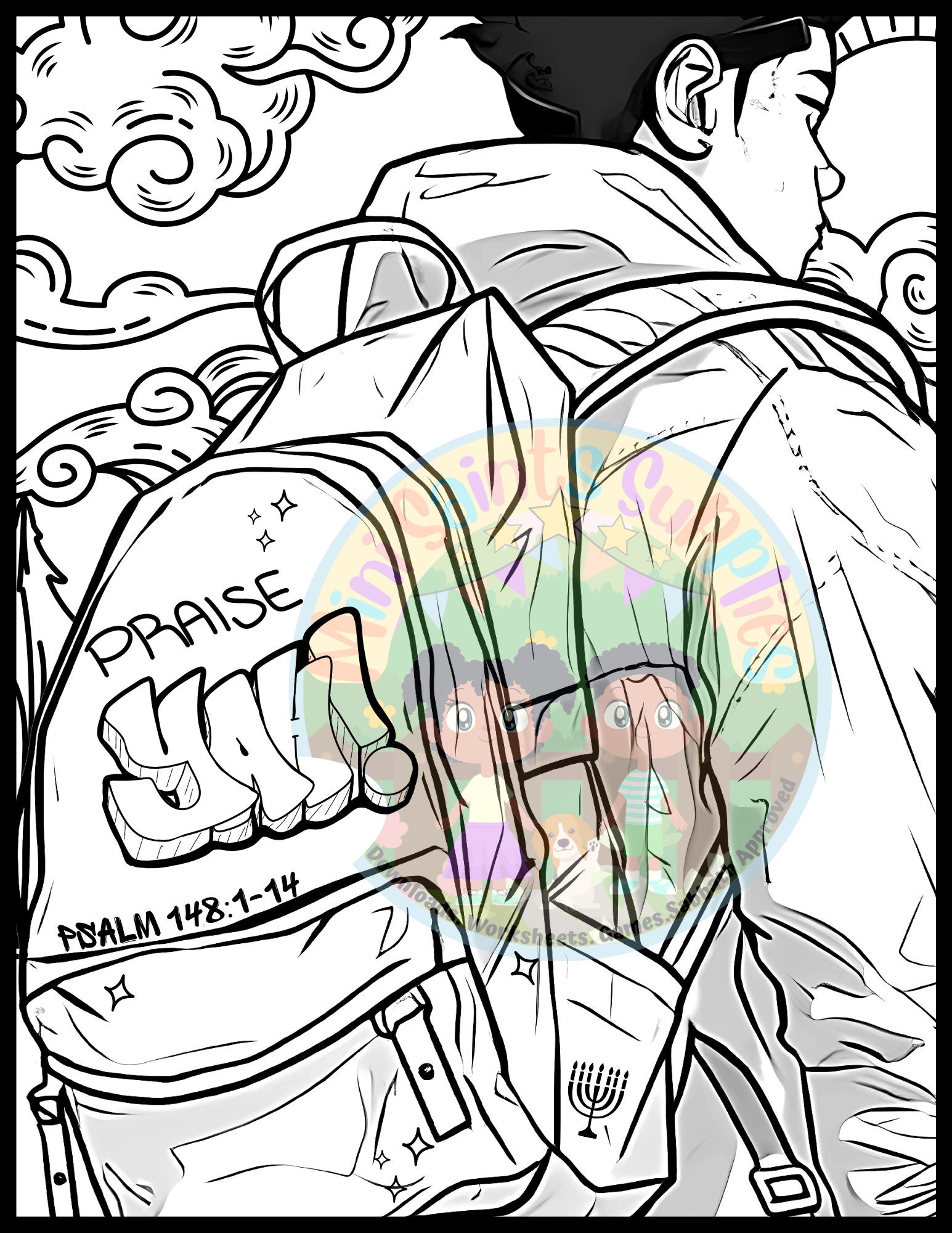 Scripture Coloring Pages Graffiti Bible Teen Graffiti Art Coloring Sabbath Worksheet Printable Bible ...