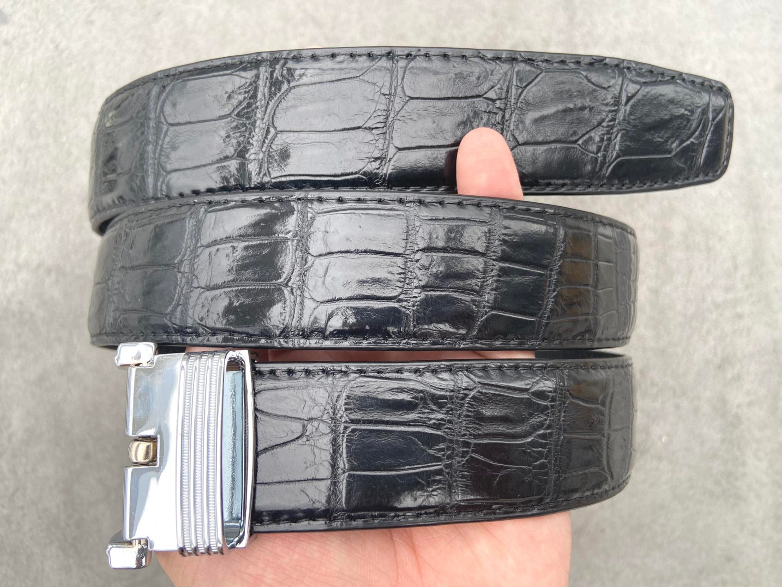小物 mertra Alligator Skin Belt (Wine) S-M mertra Alligator Skin Belt (Wine) S-M - メルカリ
