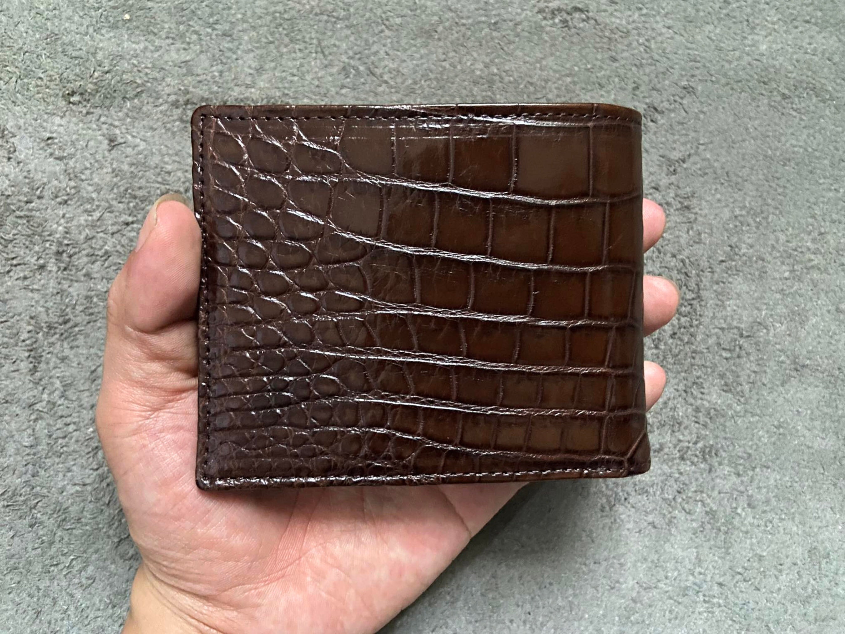 ★アンティーク調 イールスキンウォレット★ Eel skin wallet - Etsy 日本